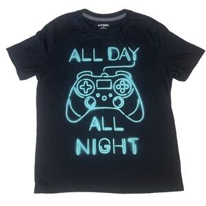 🟢 3/$15 Old Navy All Day All Night Short Sleeve Tee Boy Medium (8)